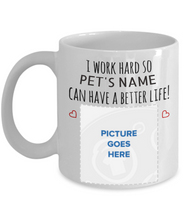 Load image into Gallery viewer, Personalized Pet Lover&#39;s Mug