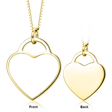 Load image into Gallery viewer, Engraved Photo Necklace